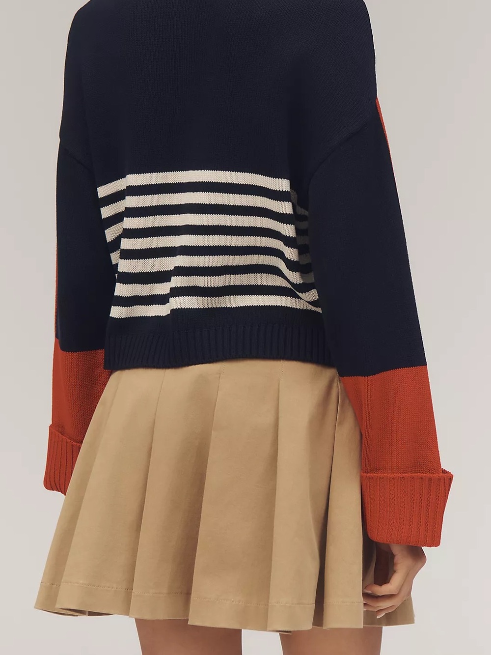 NWT Anthropologie Maeve Reworked Pleated Mini Skirt - Picture 5 of 10